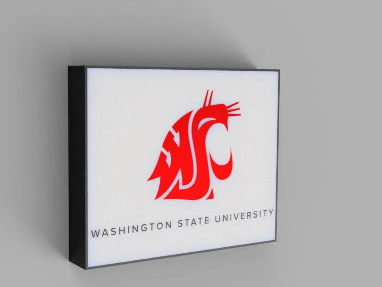 Washington State University WSU Light box