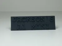 Name tag dsplay