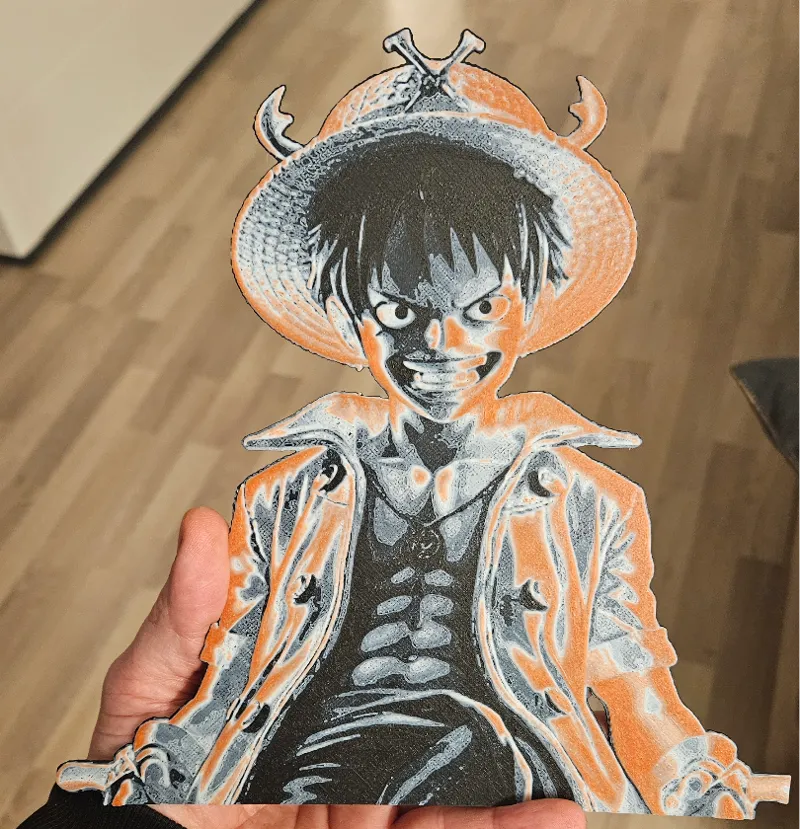 Ruffy / Luffy One Piece Hueforge