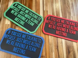 Funny office sign (no AMS)