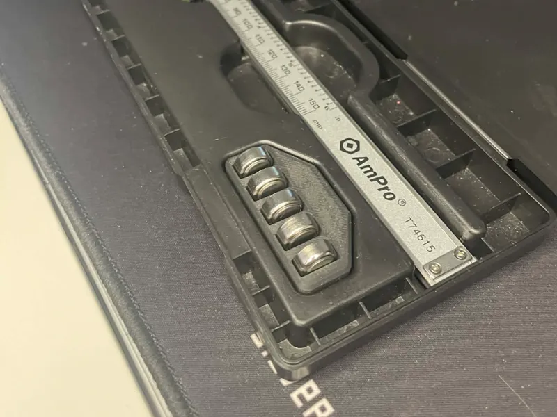 Caliper Battery Organizer – LR44 Holder