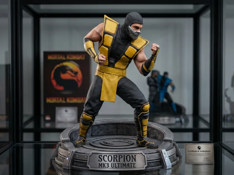Scorpion MK3 - Escultura Fan Art