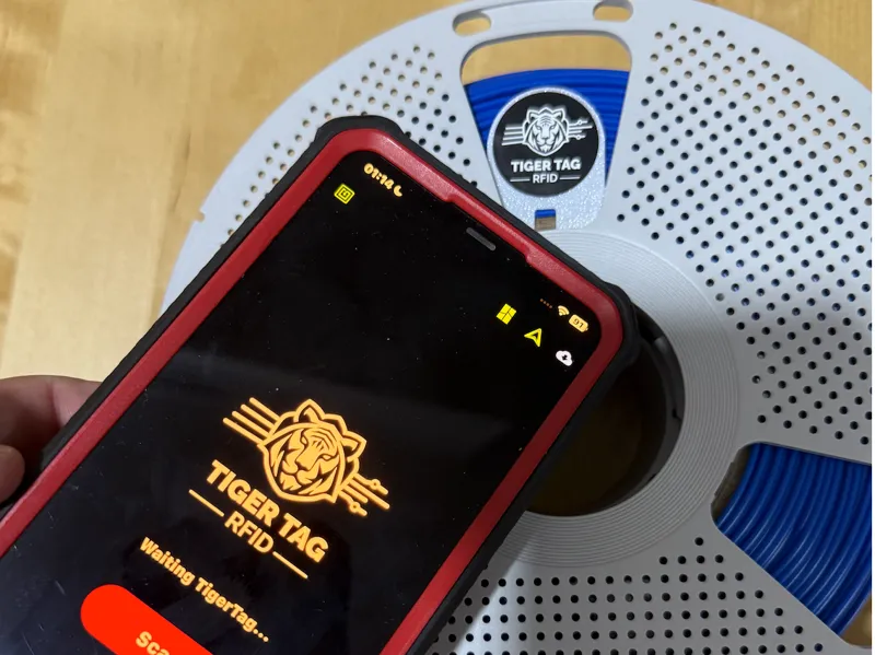 TigerTag Refill RFID support like BambuLab