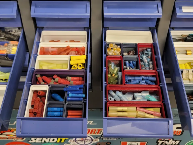 100 Drawers Parts Cabinet Gridfinity and Divider