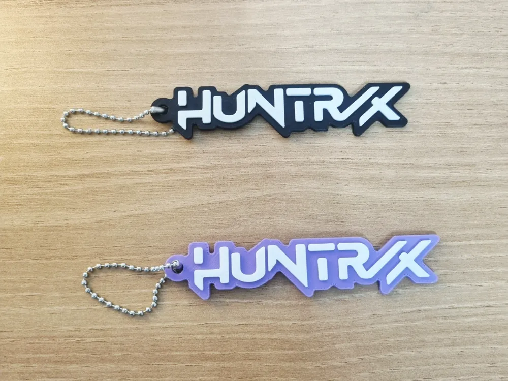 K-POP Huntrix keychain - Free 3D Print Model - MakerWorld