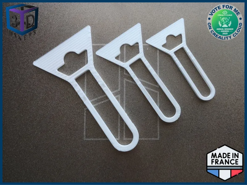 3D Printer bed Scraper Spatula fast and light