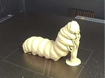 Miniatura 1 do modelo 3D 毛毛虫