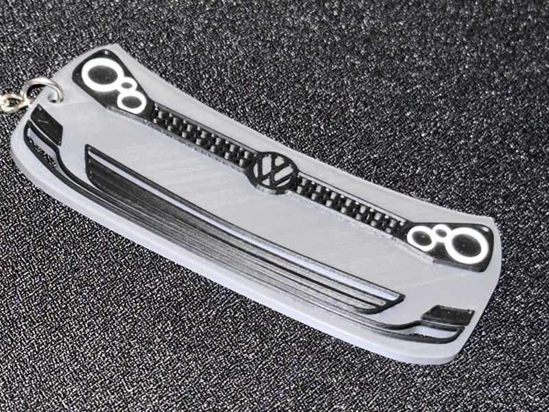 Volkswagen Golf keychain