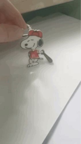 Snoopy portachiavi flexi