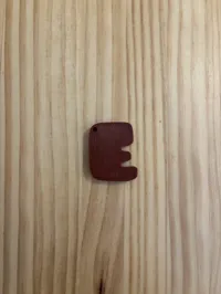 Porte-clés lettres de l'alphabet — photo 8