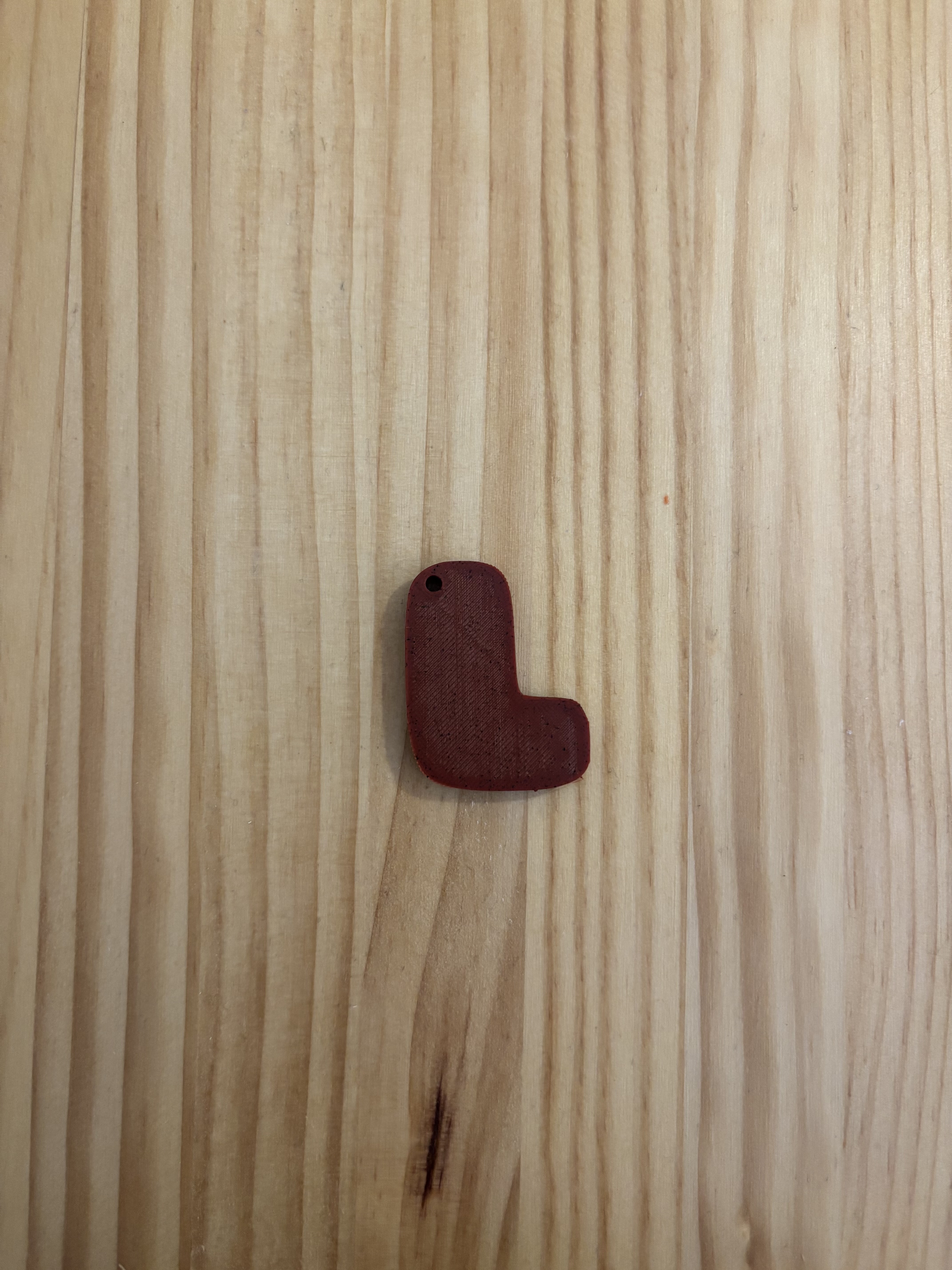 L Keychain