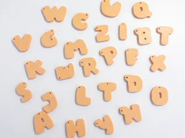 Porte-clés lettres de l'alphabet