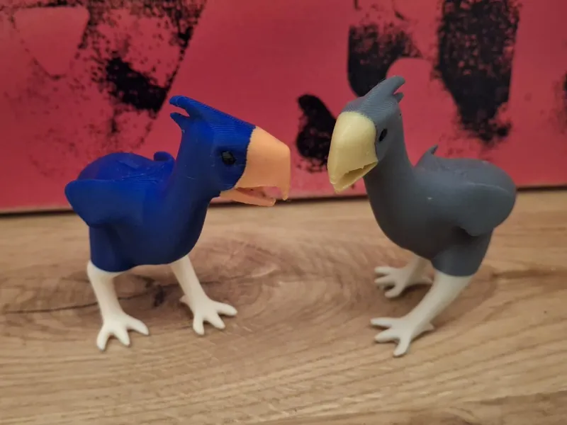 Terror bird miniature