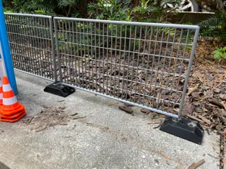 Bauzaun / Hoarding / Fence in Scale 1:14