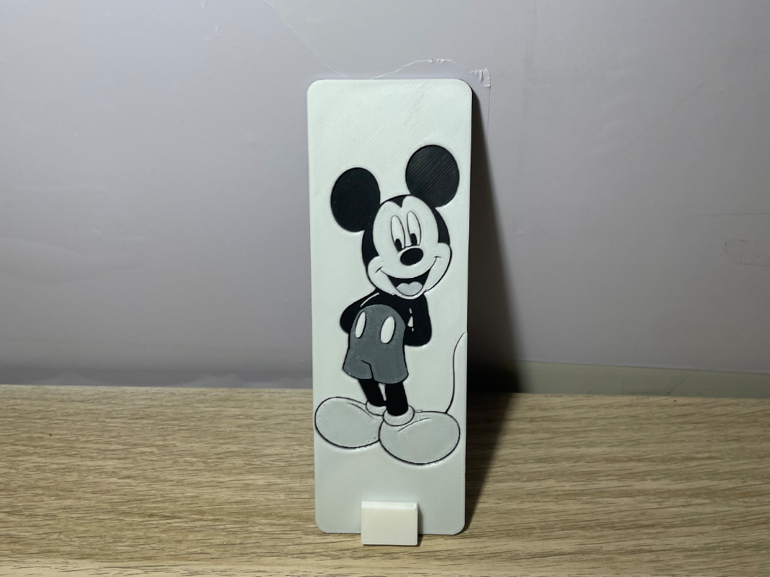 marcapáginas mickey