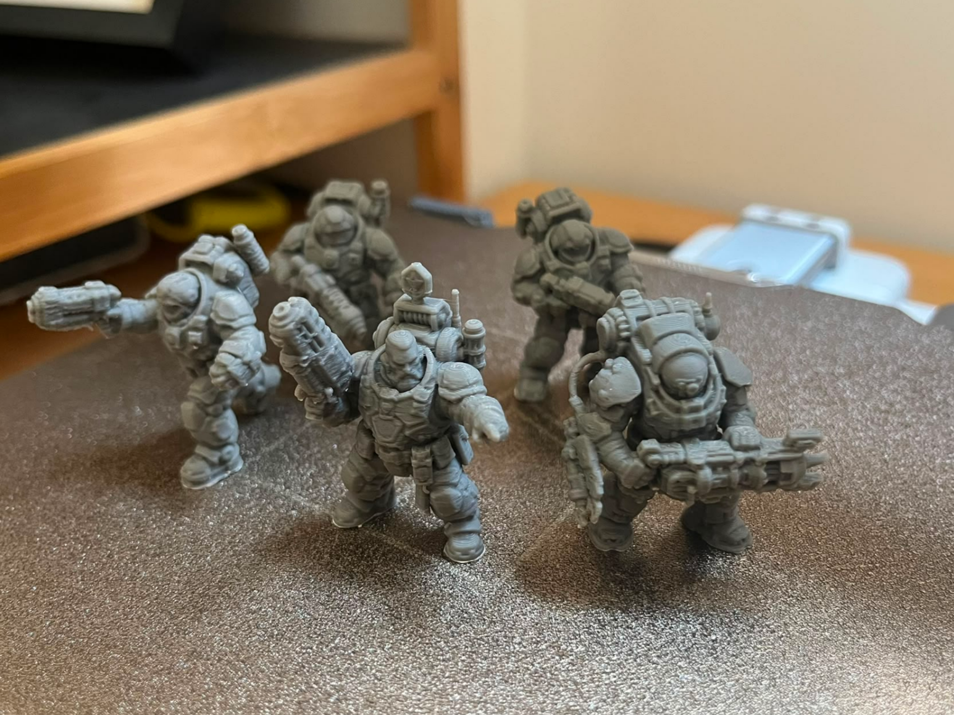 Grimdark Space Dwarf Infantry Unit - 1