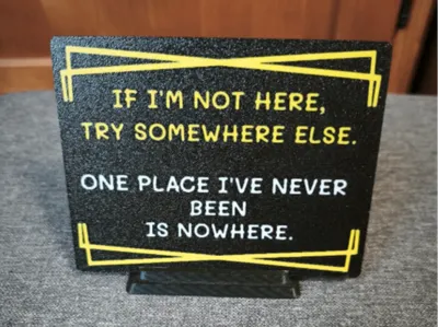 IF I'M HOT HERE - FUNNY SIGN