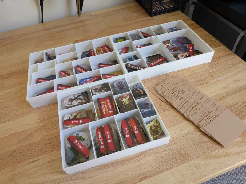 Gloomhaven 2nd Edition Monster Organizers