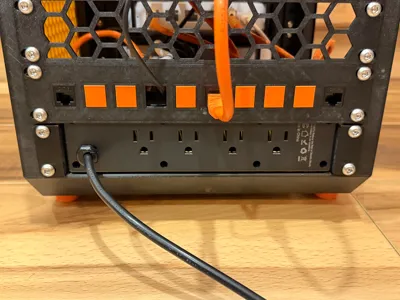 Fixed 1U Recessed PDU Ears Mount for 10 inch Rack
