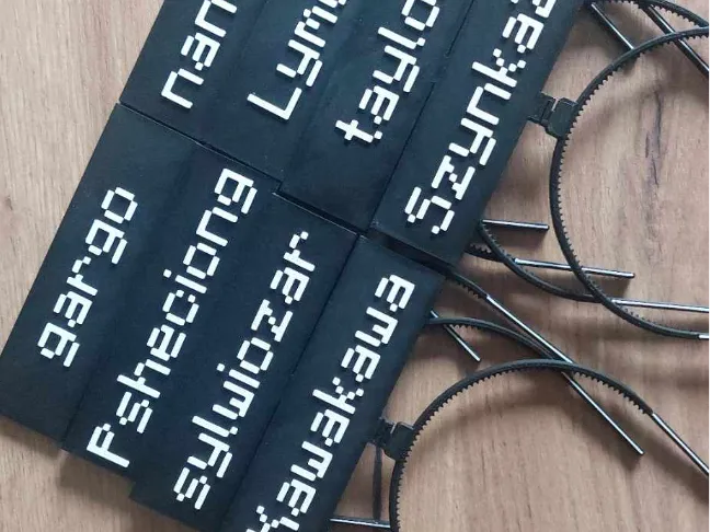 Customizable Minecraft Nickname Headband