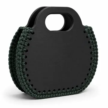 Letrero o emblema decorativo: Parametric Crochet Bag Base | Customisable — vista de referencia 4