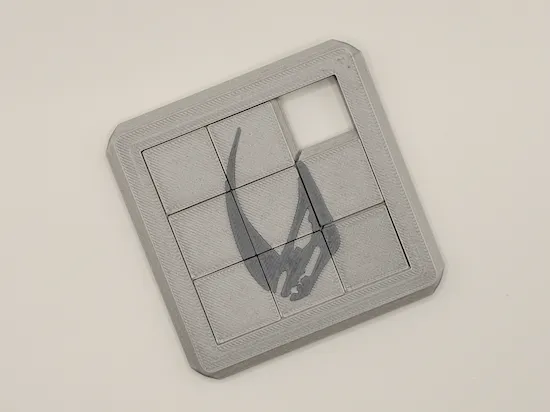 Mudhorn Sigil Sliding Tile Puzzle