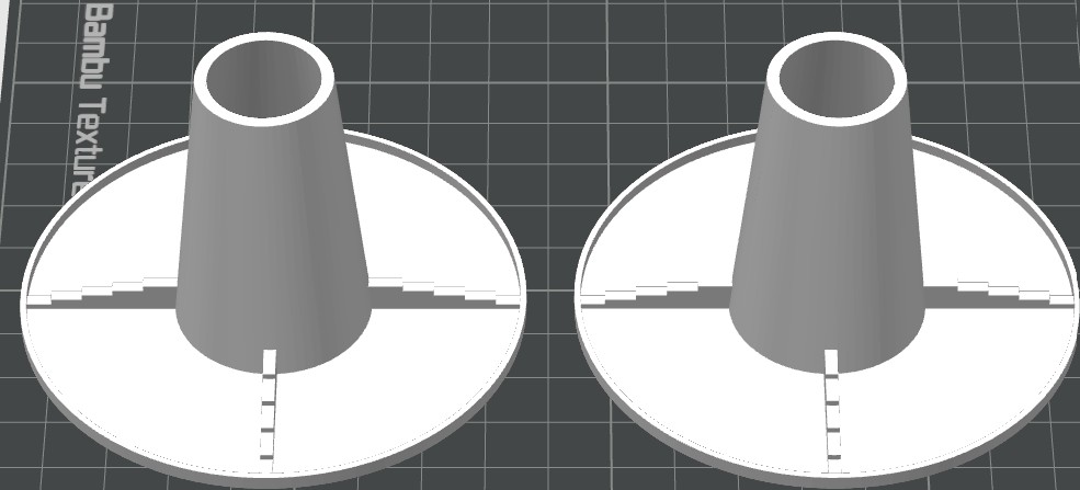 Miniatura 4 do modelo 3D lightweight stackable bottle drainer