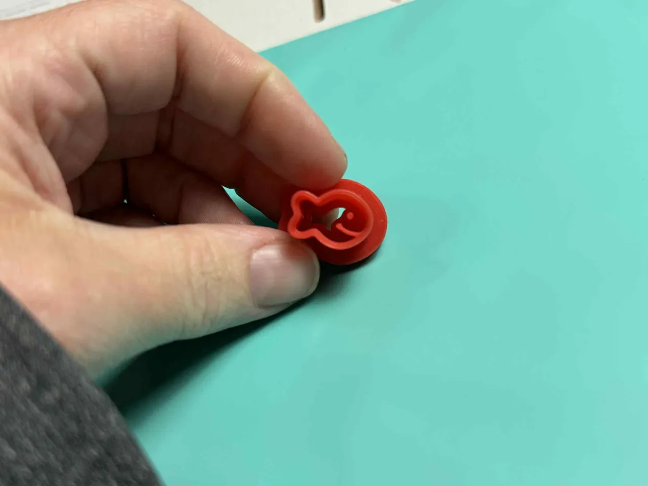Goldfish Cutter for Polymer Clay Stud Earrings view 3