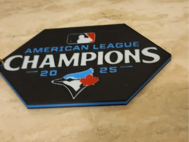 Blue Jays American League Champions Keychain 2025 