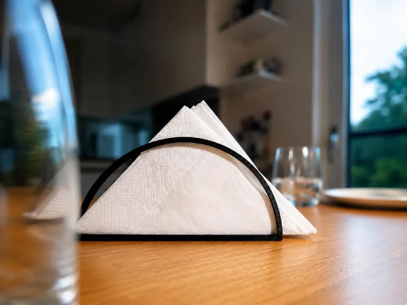 Minimal Napkin Holder | Modern Table Decor