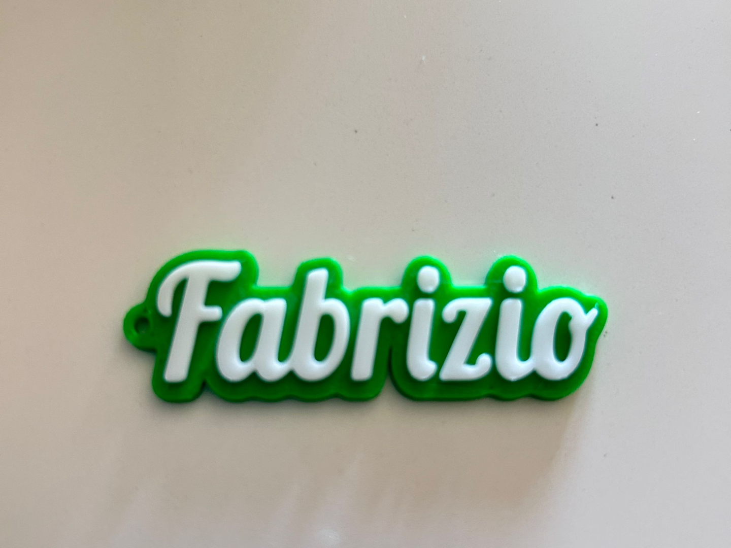 Fabrizio name keychain