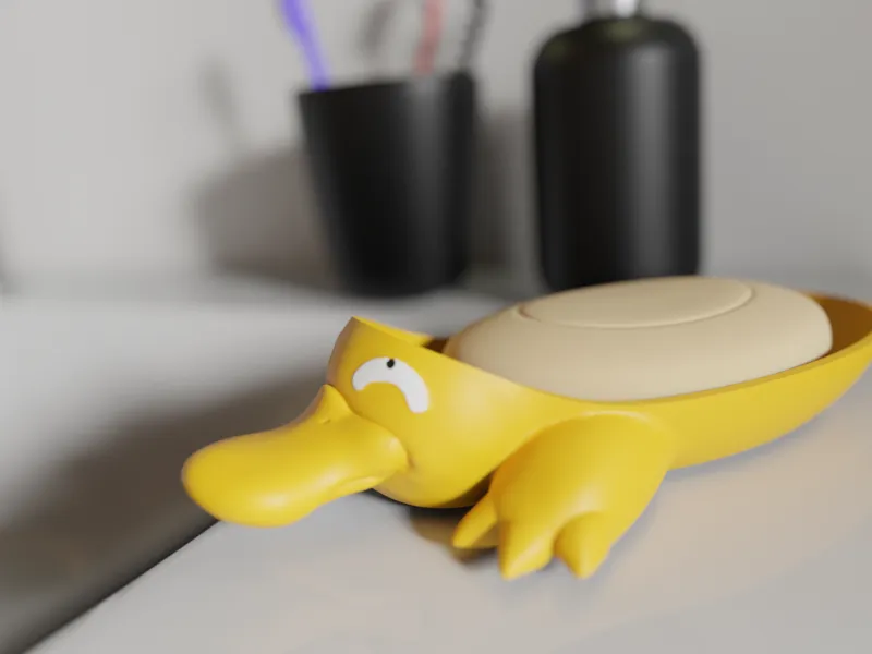 Psyduck (soap dish)
