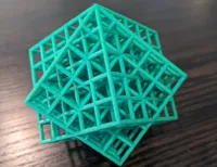 Cube de test d'impression très difficile — photo 1