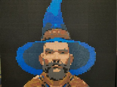Wizard - Pixel puzzle