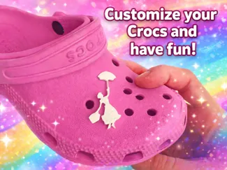 Mary Poppins Crocs Jibbitz
