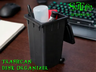 TrashCan Desk Organizer