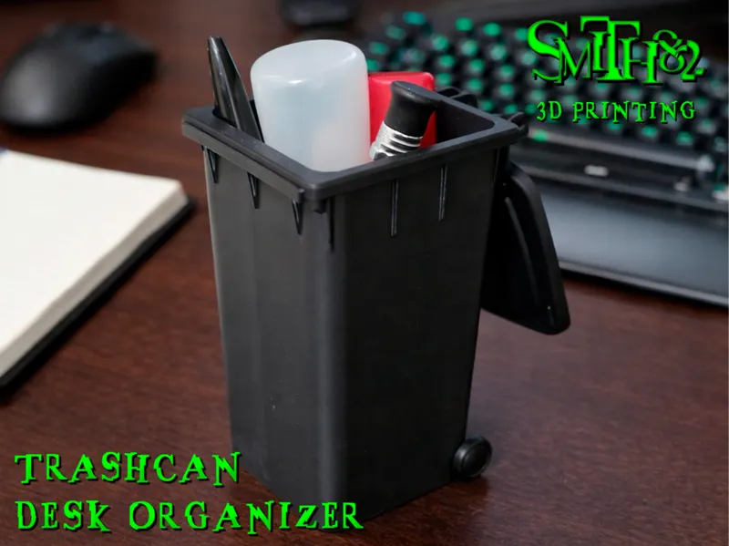 TrashCan Desk Organizer