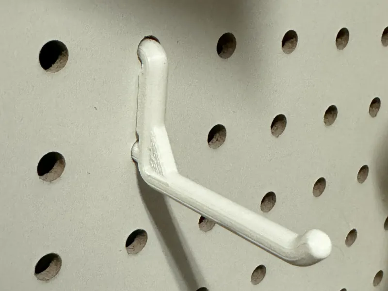 Peg Board Straight Peg (50mm)