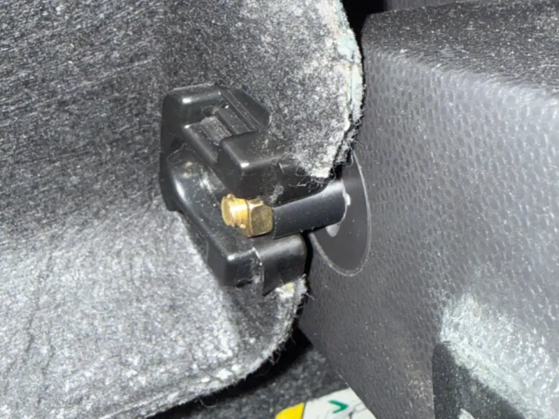 2015 Ford Fiesta ST Hatchback Trunk Cover Pegs