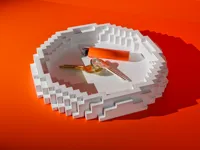 Coupelle vide-poches façon blocs Minecraft — photo 4