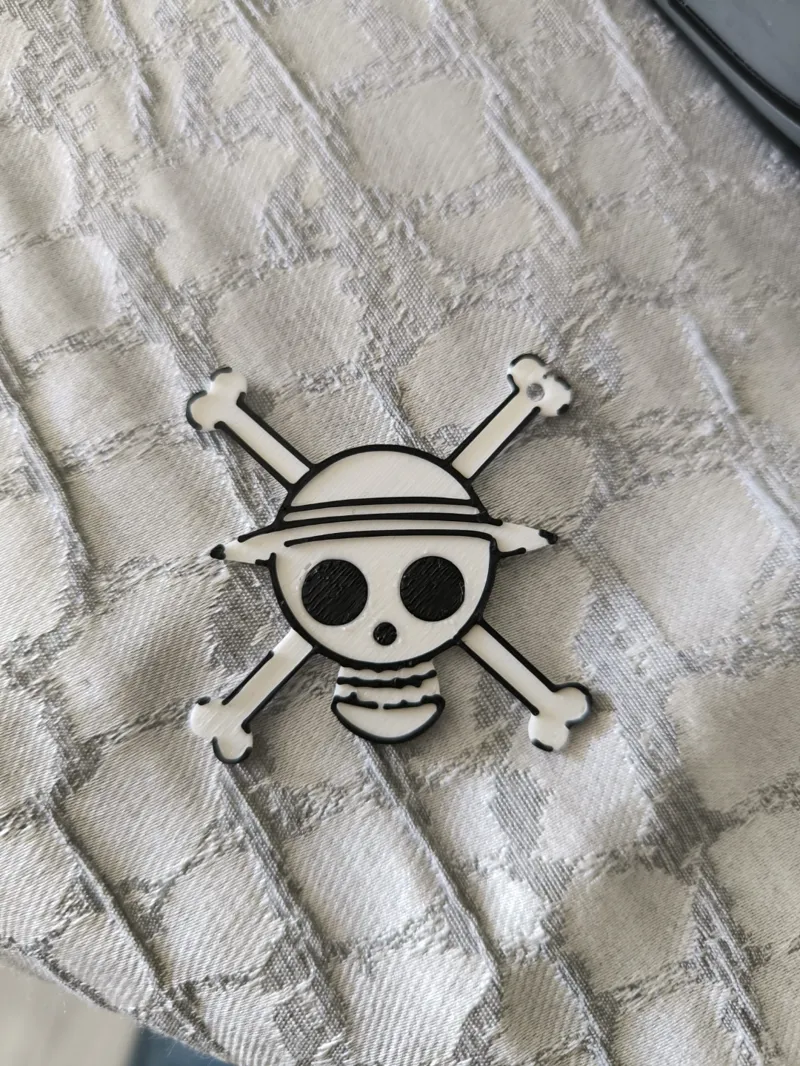 one piece key ring 