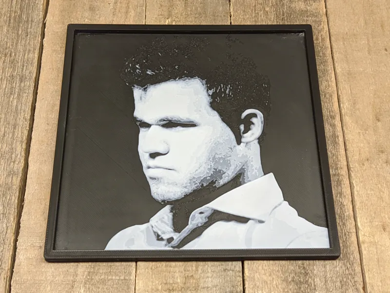 People #8 - Magnus Carlsen HueForge