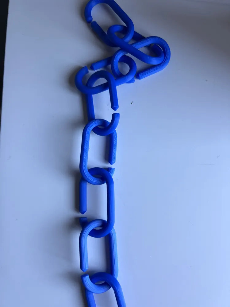 Custom Chain Model Free Customizable Perfect Fit Chain - Free 3D Print Model - MakerWorld