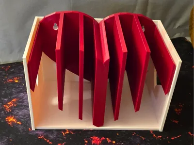 Heart-shaped Bookshelf