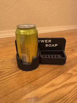 Soporte: Shower Beer Holder + Soap Dish — vista de referencia 4