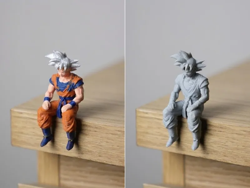 Sitting Goku
