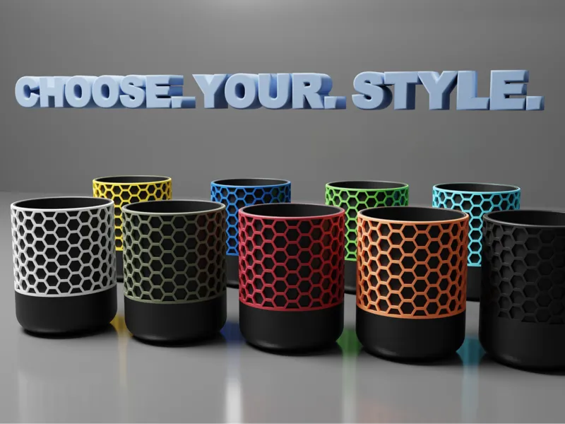 Structure One |Modern Modular Pen Cup