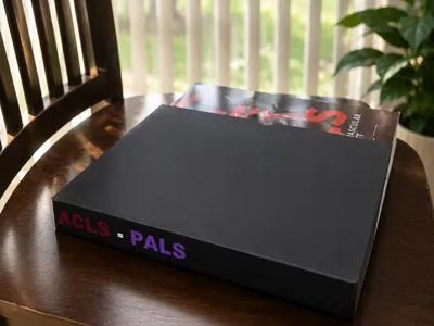 ACLS and PALS Book Holder