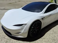 Tesla Roadster miniature fonctionnelle — photo 1