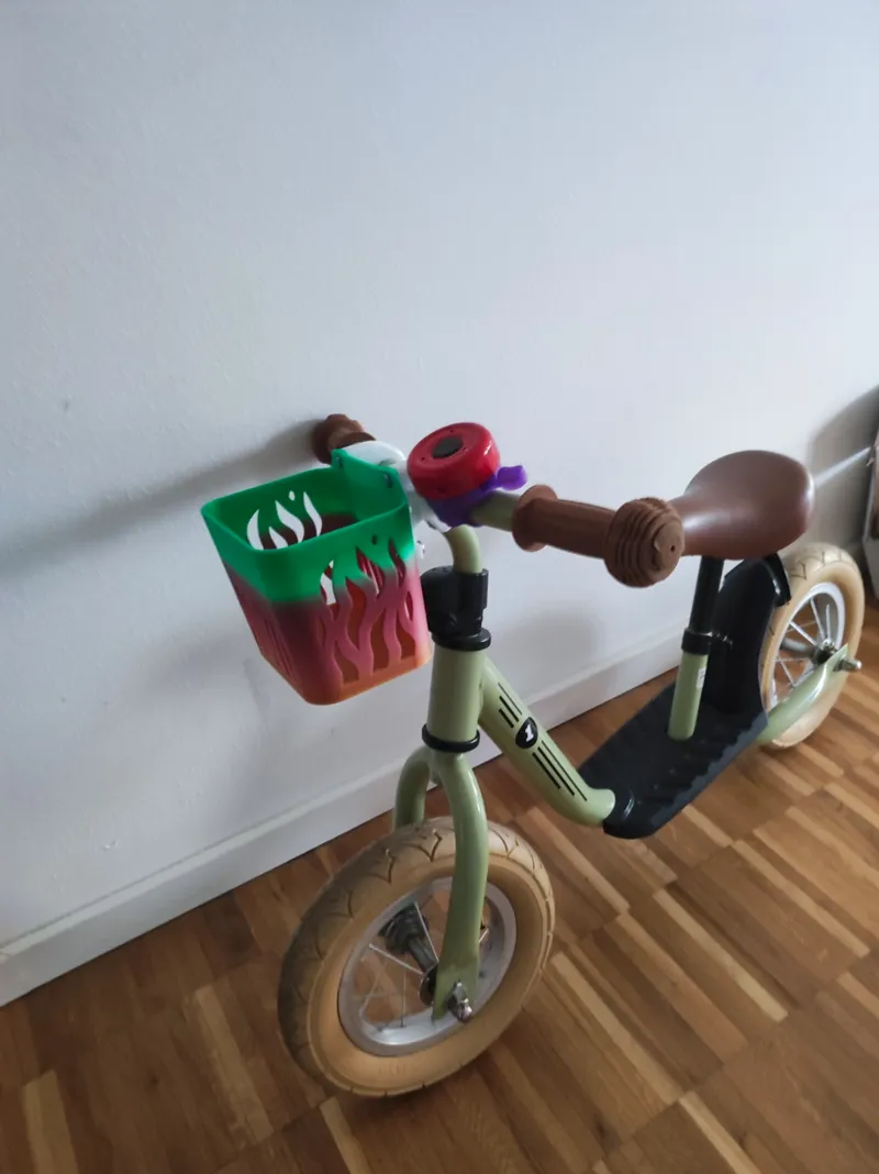 Kids bike basket